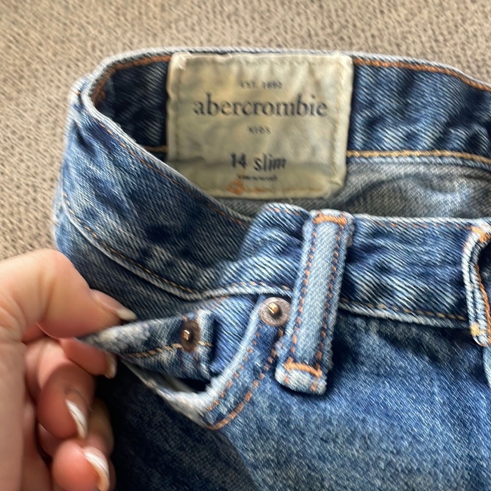 Boys 14 slim Abercrombie